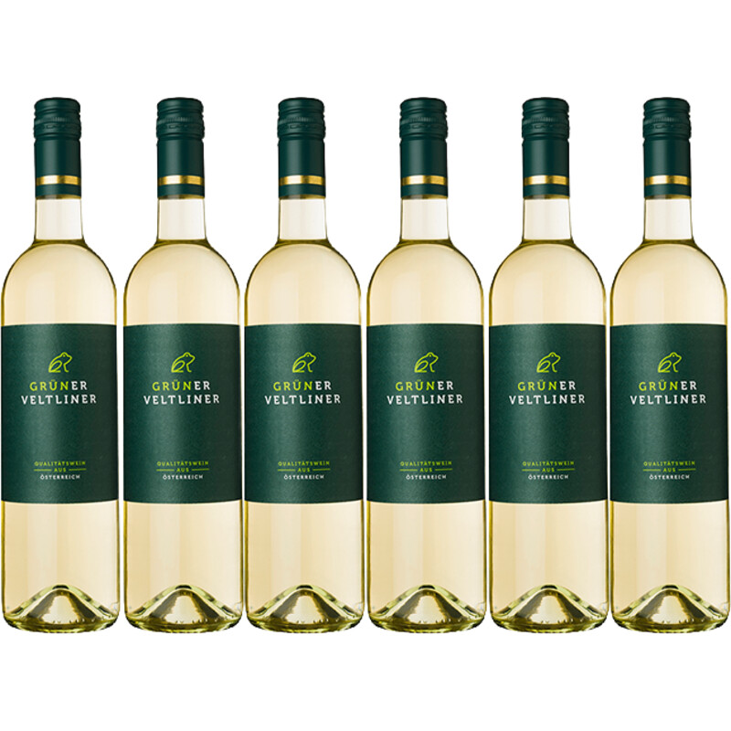 Een afbeelding van Grüner Veltliner borrelwijn 6 flessen