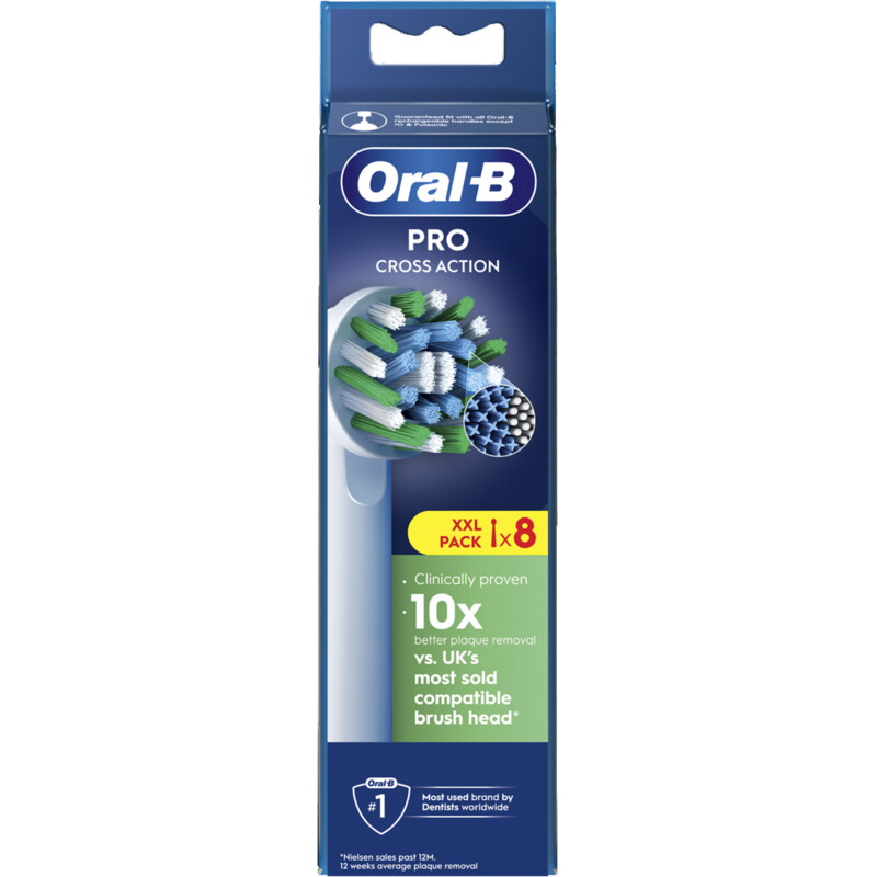 Een afbeelding van Oral-B Pro cross action opzetborstels