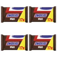 Snickers Minis repen uitdeelzak 4-pack