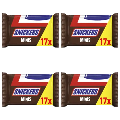pdp-image-Snickers Minis repen uitdeelzak 4-pack