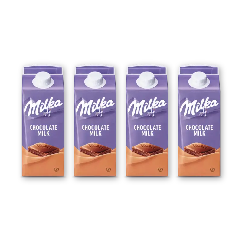 Chocolademelk 4-pack