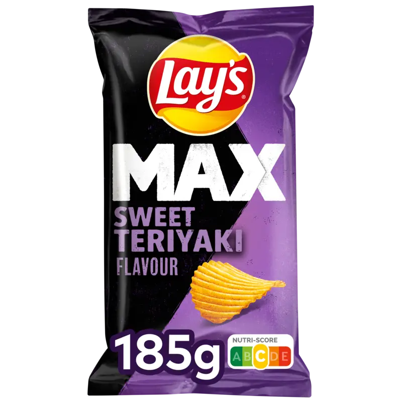 Max Ribbel Chips Sweet Teriyaki 185 gr
