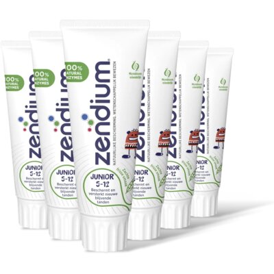 pdp-image-Zendium Junior 5-12 jaar tandpasta 6-pack