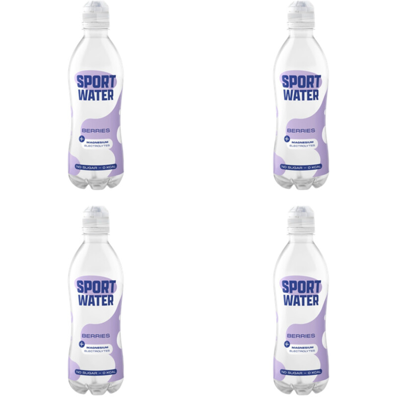 Een afbeelding van Sportwater Berries 4-pack