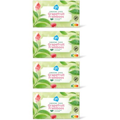 pdp-image-AH Groene thee grapefruit framboos 4-pack