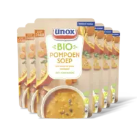 Unox Biologische pompoen soep 6-pack