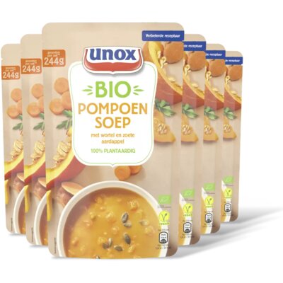 pdp-image-Unox Biologische pompoen soep 6-pack