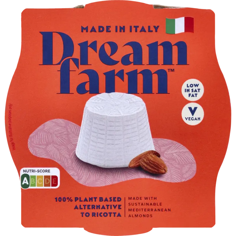 Dreamfarm Plantaardig alternatief voor ricotta