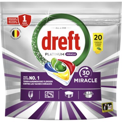 pdp-image-Dreft Platinum miracle vaatwascapsules citroen