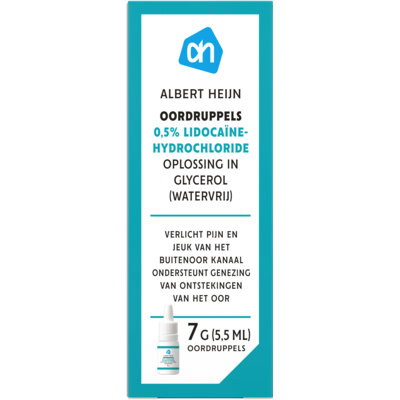 pdp-image-AH Oordruppels 0,5% lidocaïnehydrochloride