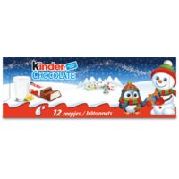 Een afbeelding van Kinder Chocolade winter
