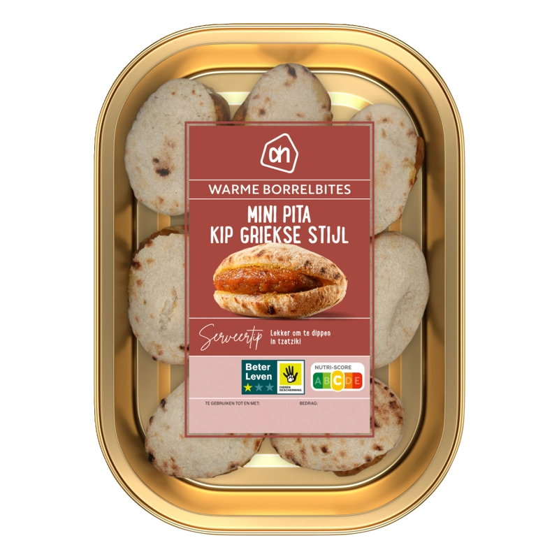 AH Mini pita kip griekse stijl