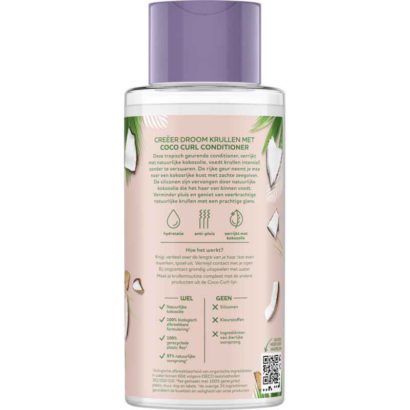 Een afbeelding van Andrélon Pro nature curl creation conditioner