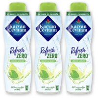 Karvan Cévitam Refresh Zero limoen & munt siroop 3-pack