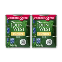 John West Tonijn in olie 3-pack 2-pack