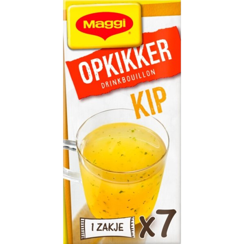 Een afbeelding van Maggi Opkikker drinkbouillon kip
