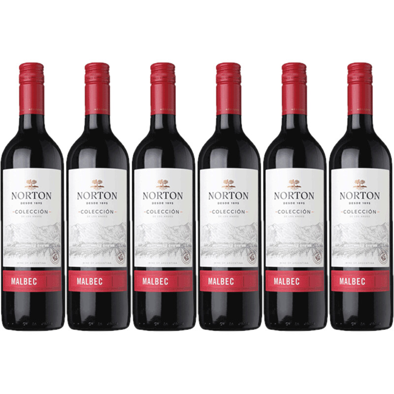 Een afbeelding van Norton Colección malbec 6 flessen