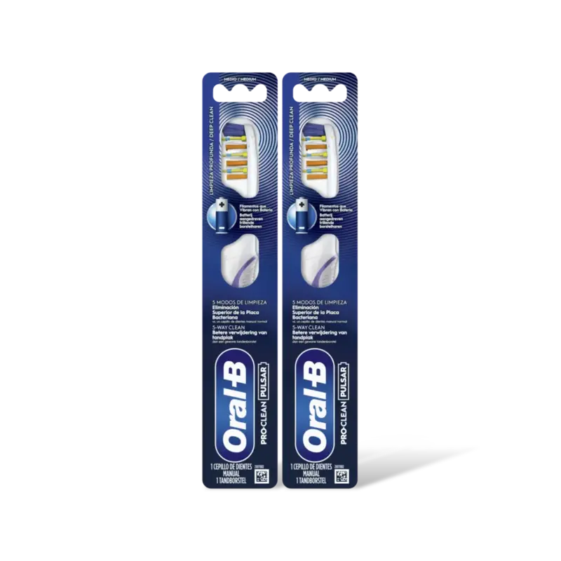 Oral-B Pulsar clean tandenborstel 2-pack