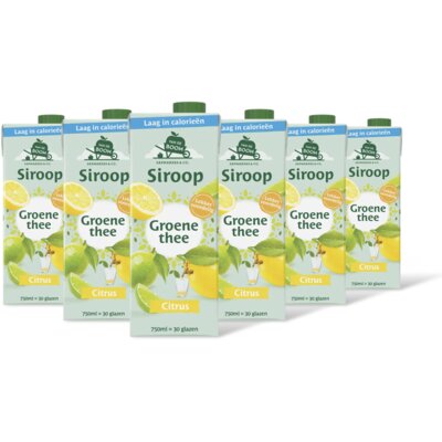pdp-image-Van de Boom Groene thee citrus siroop 6-pack