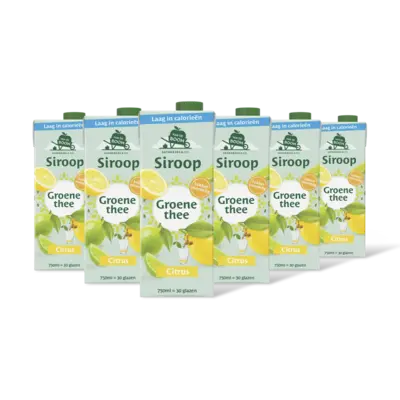 pdp-image-Van de Boom Groene thee citrus siroop 6-pack