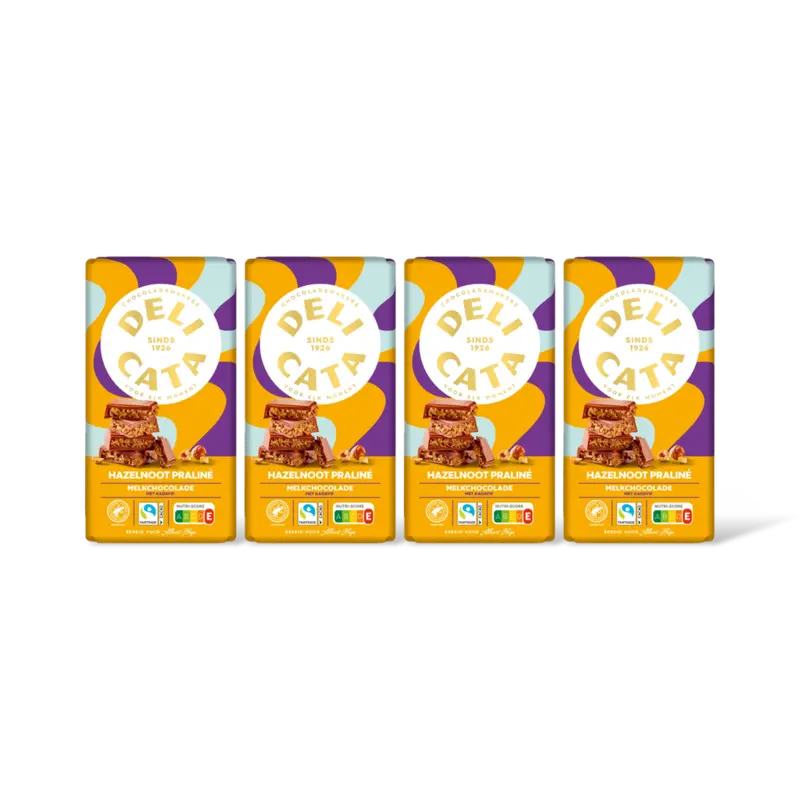 Praliné knaféh smaak 4-pack