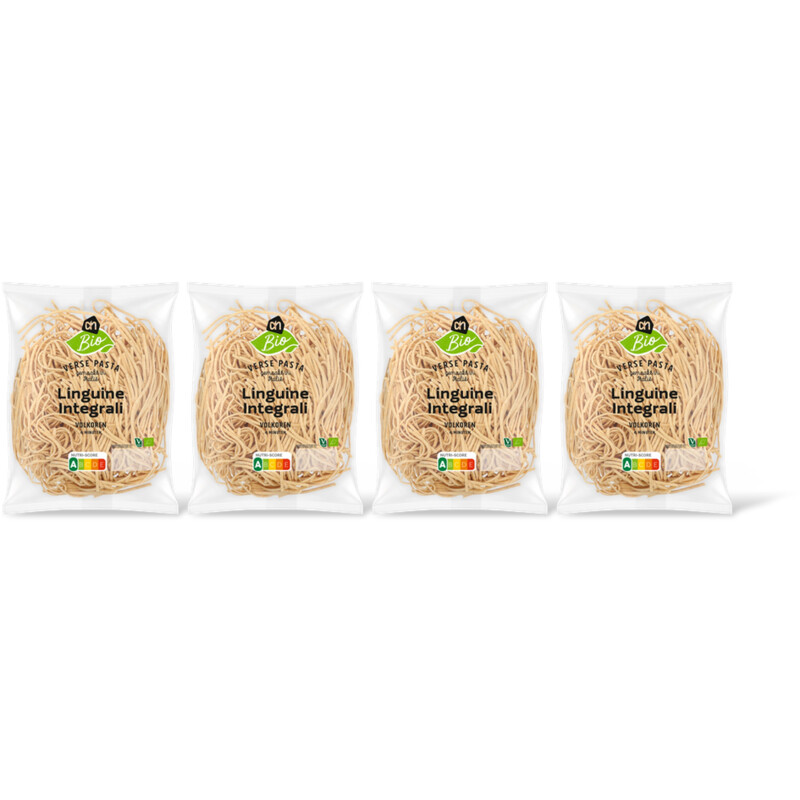 AH Biologisch Linguine volkoren 4-pack