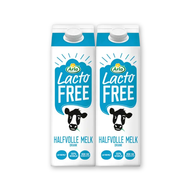 Lactofree halfvolle melk 2-pack