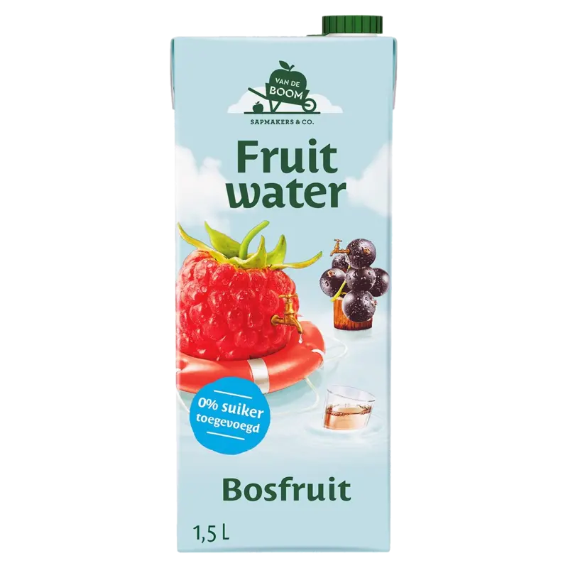 Van de Boom Fruit water bosfruit
