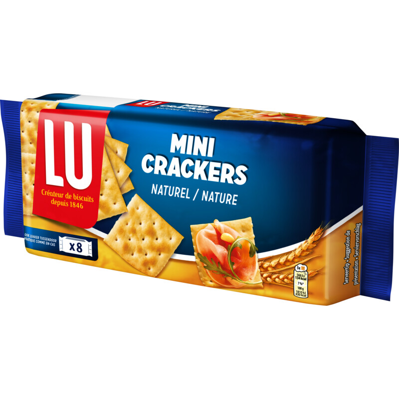Een afbeelding van LU Mini crackers naturel