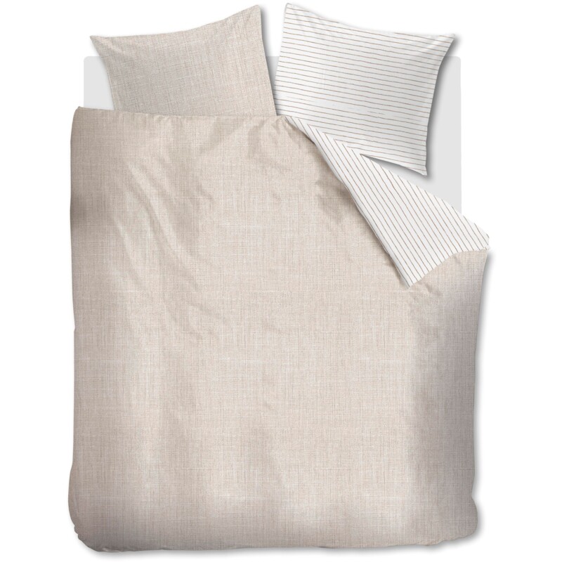 Een afbeelding van Ambiante Dekbedovertrek Winston sand 240x240cm