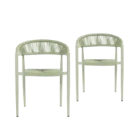 Hartman Pablo stoel spring green 2 stuks