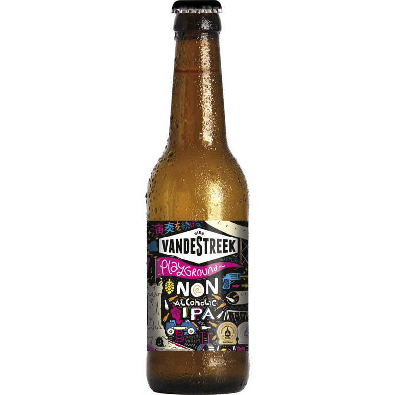 Een afbeelding van Vandestreek Playground non alcoholic IPA
