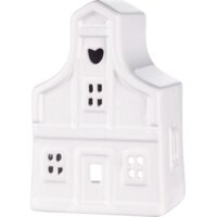 Een afbeelding van AH Excellent Windlicht zaans huisje wit