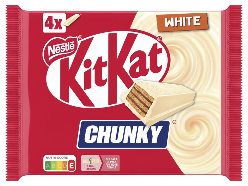 Kitkat Chunky white reep 4-pack