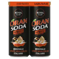 Royal Club Oransoda spritz 4-pack