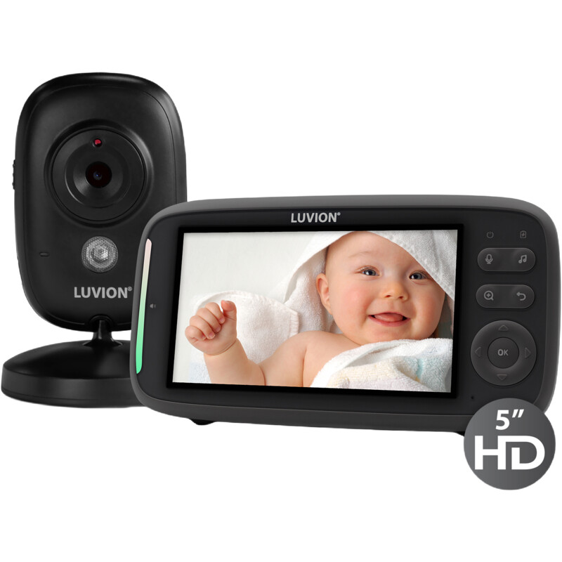 Een afbeelding van Luvion Babyfoon met camera Ultra Black