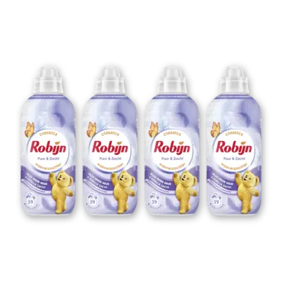 pdp-image-Robijn Wasverzachter puur & zacht 4-pack