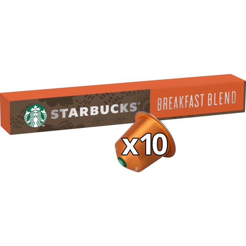 Een afbeelding van Starbucks Nespresso breakfast blend capsules
