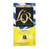 L'OR Ristretto Capri dolce vita koffiecups