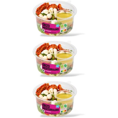 pdp-image-AH Kleine salade orzo Mediterraans 3-pack