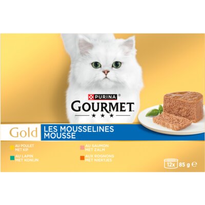 pdp-image-Gourmet Gold mousse met kip zalm niertjes konijn