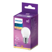 Philips Led fil kogel mat E27 25W