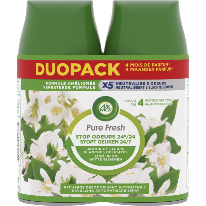 Een afbeelding van Air Wick Pure fresh navulling duo-pack