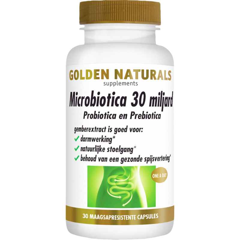 Een afbeelding van Golden naturals Probiotica 30 miljard