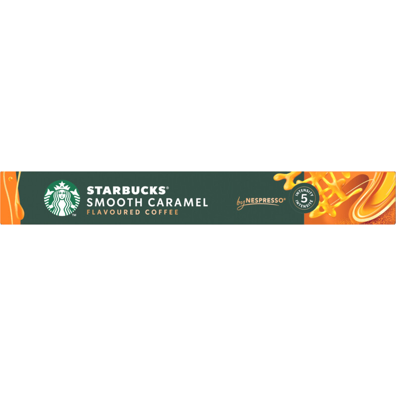 Een afbeelding van Starbucks Nespresso smooth caramel capsules