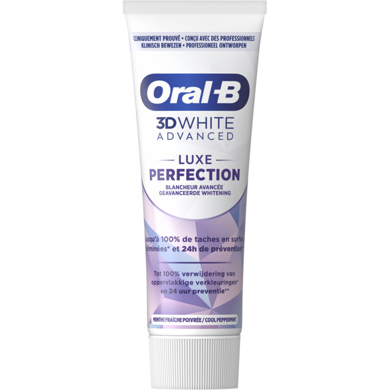Een afbeelding van Oral-B 3D White luxe perfection tandpasta