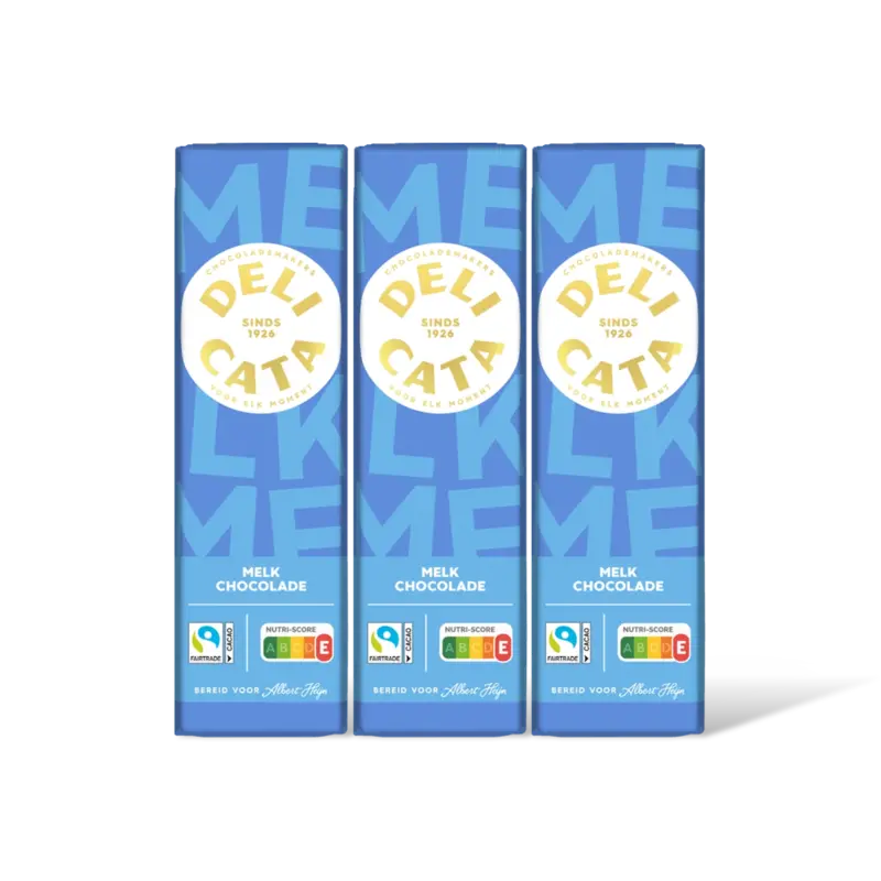 Reep melk chocolade 3-pack