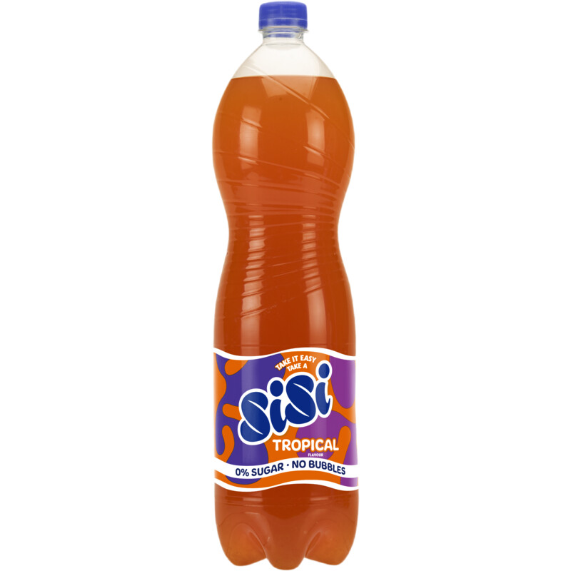Sisi Tropical flavour no bubbles zero sugar