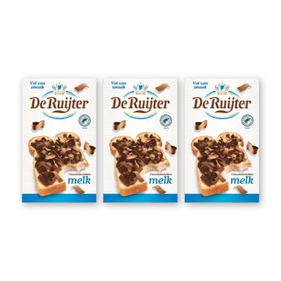 pdp-image-De Ruijter Chocolade vlokken melk 3-pack