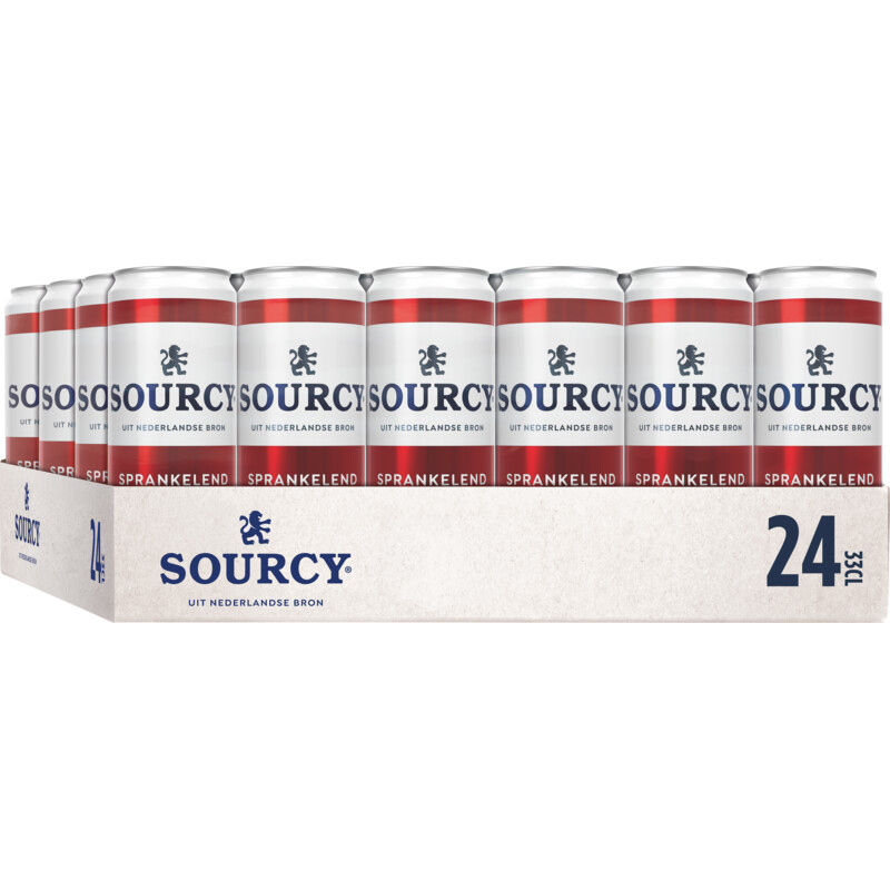 Sourcy Sprankelend mineraalwater 24-pack